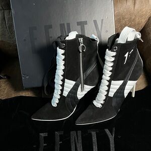 Fenty Beauty Monochrome Heeled Boots